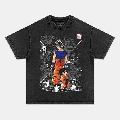 SON GOKU UNISEX ANIME INSPIRED VINTAGE T-SHIRT丨DRAGON BALL-[DS]