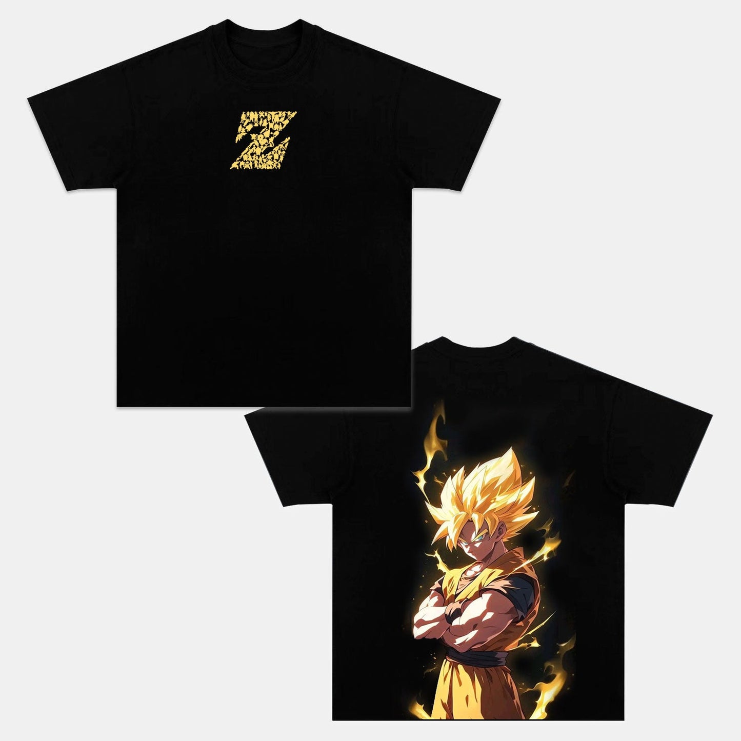 SON GOKU UNISEX ANIME INSPIRED VINTAGE T-SHIRT丨DRAGON BALL-[DS]