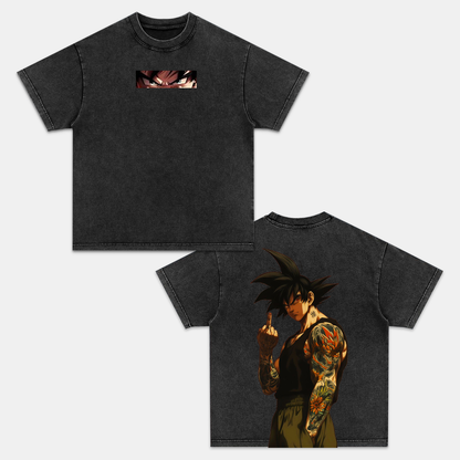 SON GOKU UNISEX ANIME INSPIRED VINTAGE T-SHIRT丨DRAGON BALL-[DS]