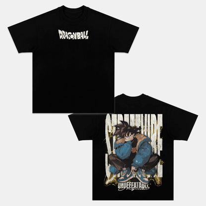 SON GOKU UNISEX ANIME INSPIRED VINTAGE T-SHIRT丨DRAGON BALL-[DS]