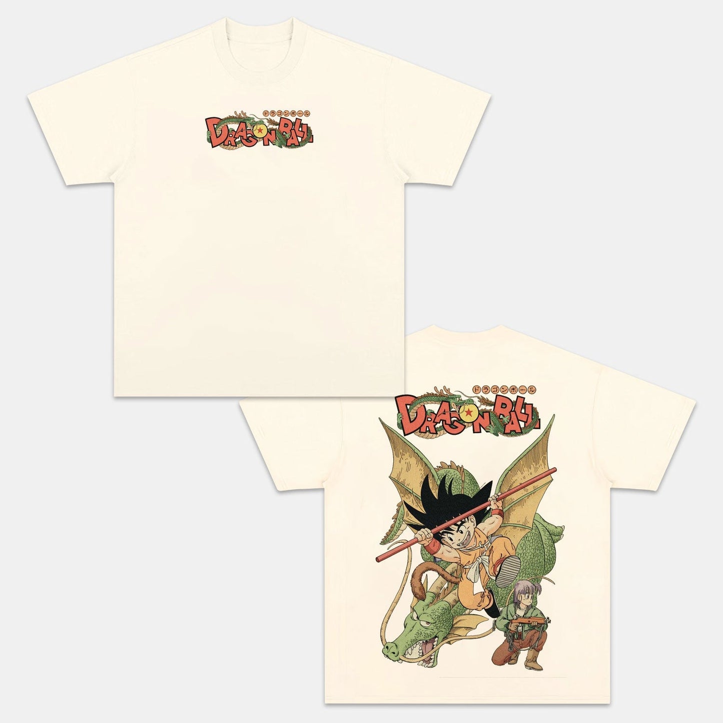 SON GOKU VINTAGE TEE丨DRAGON BALL-[DS]