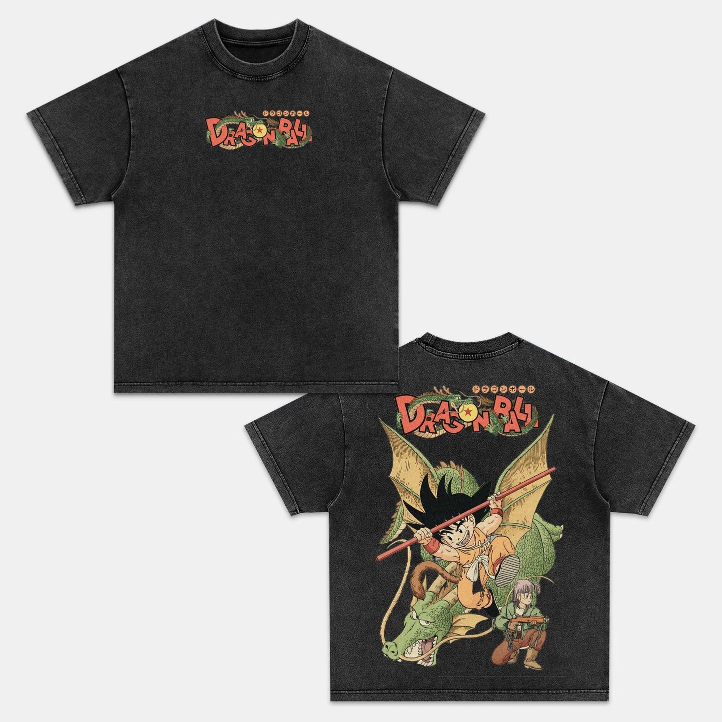SON GOKU VINTAGE TEE丨DRAGON BALL-[DS]