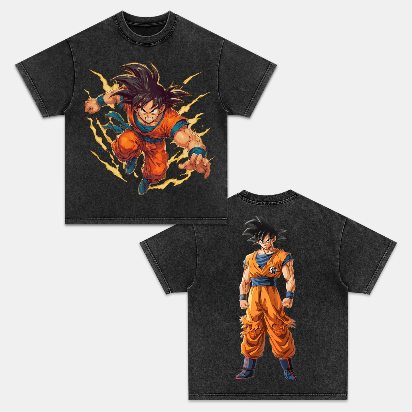 SON GOKU ANIME OVERSIZED TEE丨DRAGON BALL-[DS]