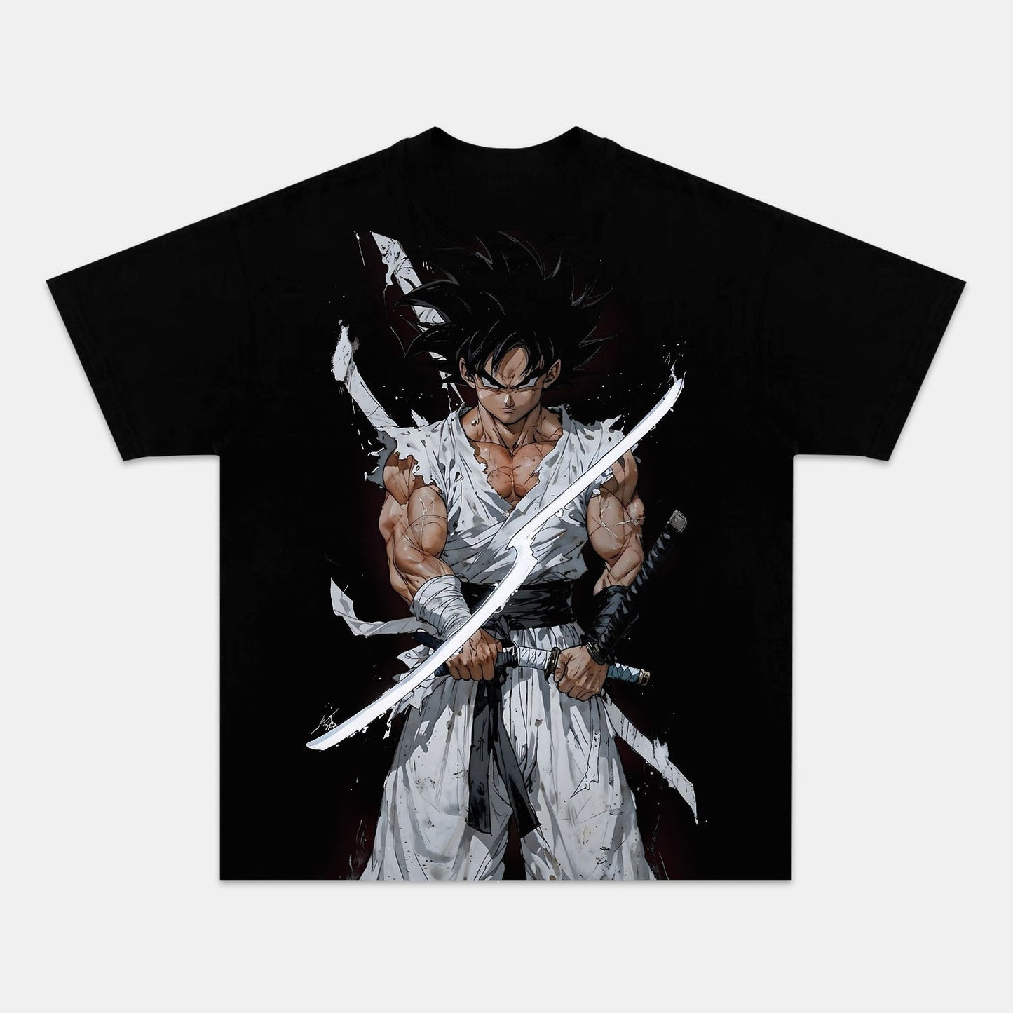 SON GOKU ANIME OVERSIZED TEE丨DRAGON BALL-[BACK]