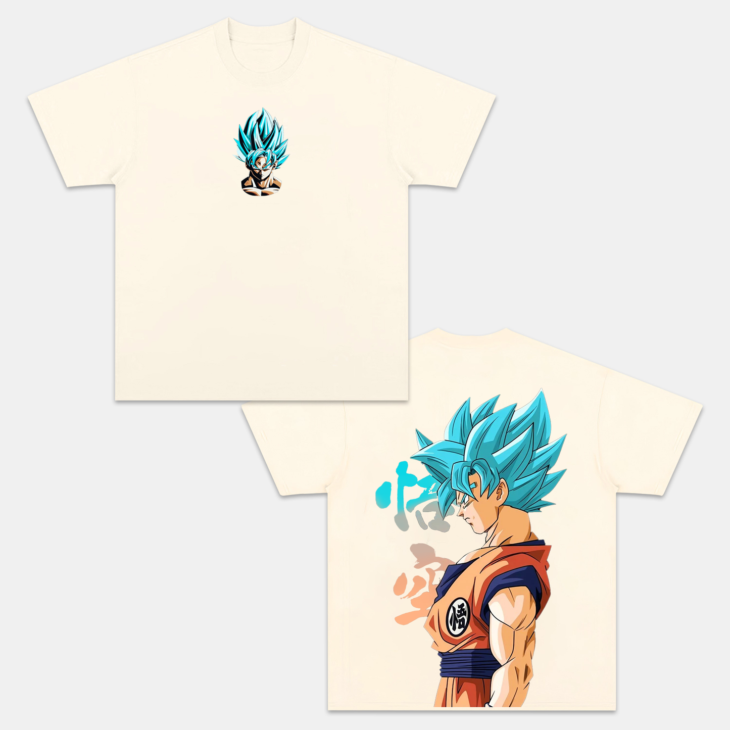 SON GOKU ANIME OVERSIZED TEE丨DRAGON BALL-[DS]