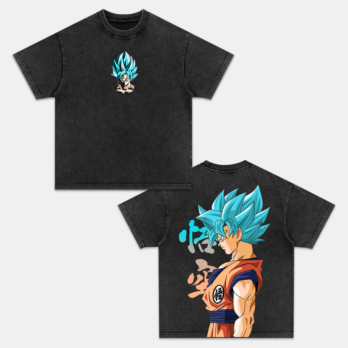SON GOKU ANIME OVERSIZED TEE丨DRAGON BALL-[DS]