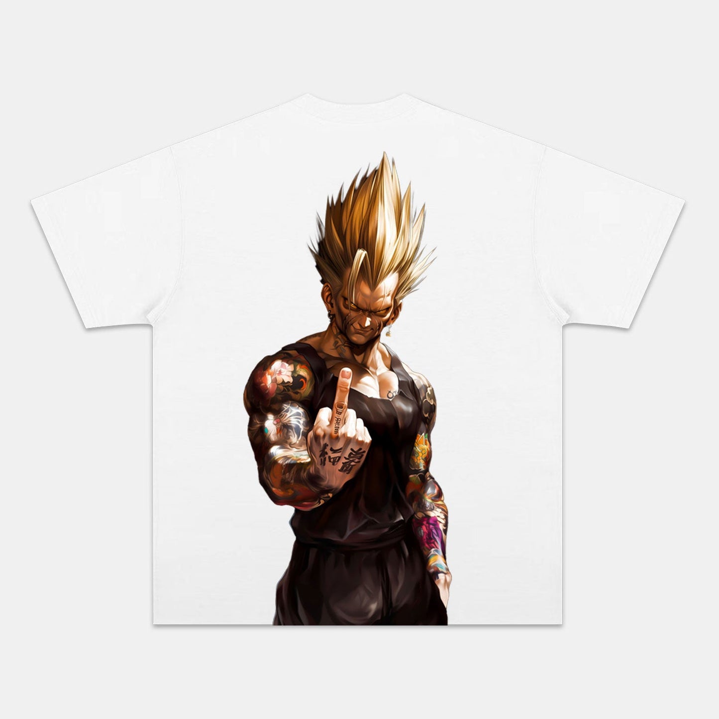 SON GOKU ANIME OVERSIZED TEE丨DRAGON BALL-[BACK]