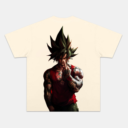 SON GOKU ANIME OVERSIZED TEE丨DRAGON BALL-[BACK]