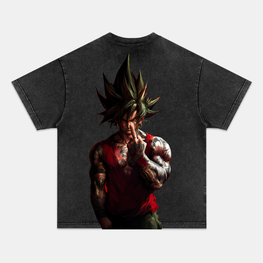 SON GOKU ANIME OVERSIZED TEE丨DRAGON BALL-[BACK]