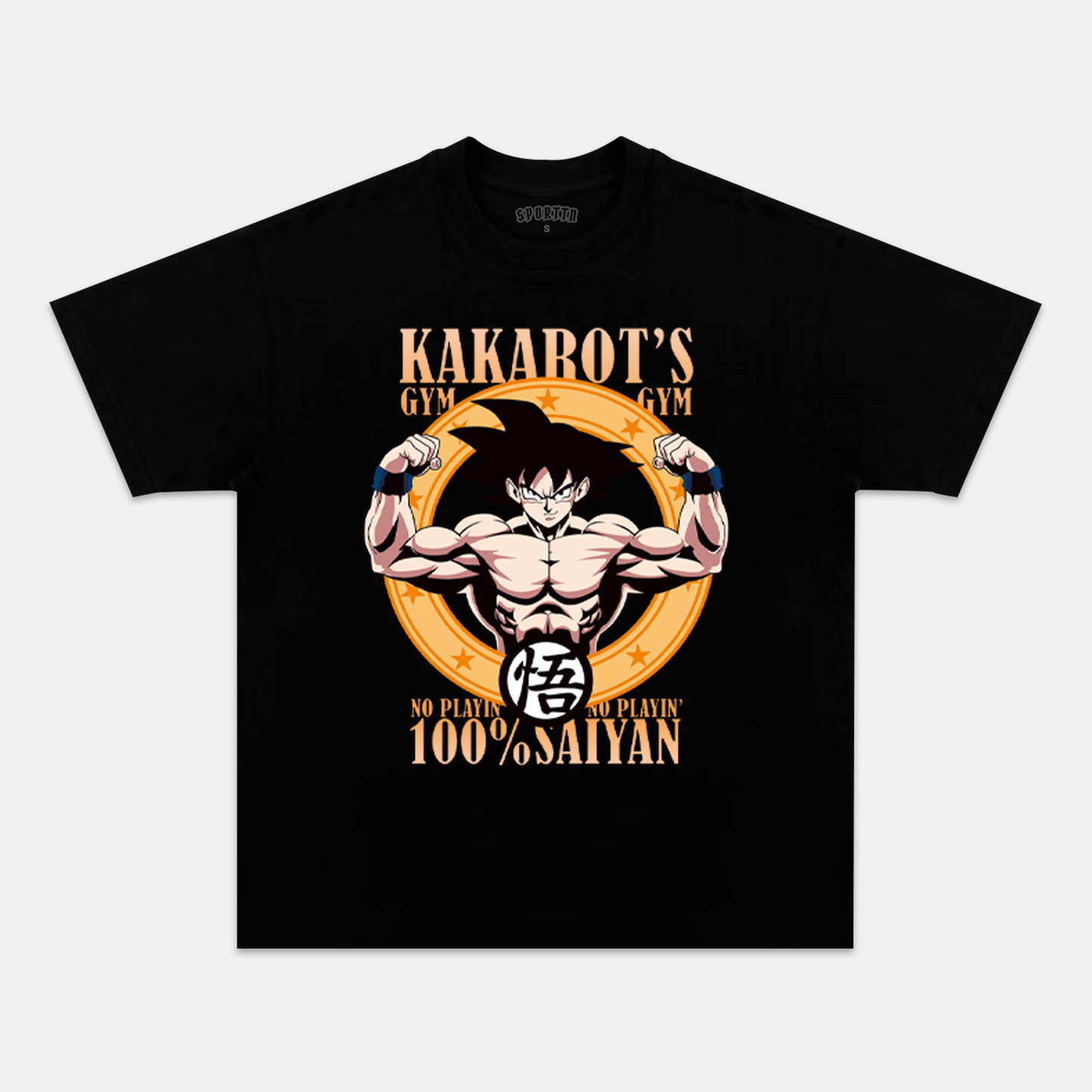SON GOKU VINTAGE TEE丨DRAGON BALL-[FRONT]
