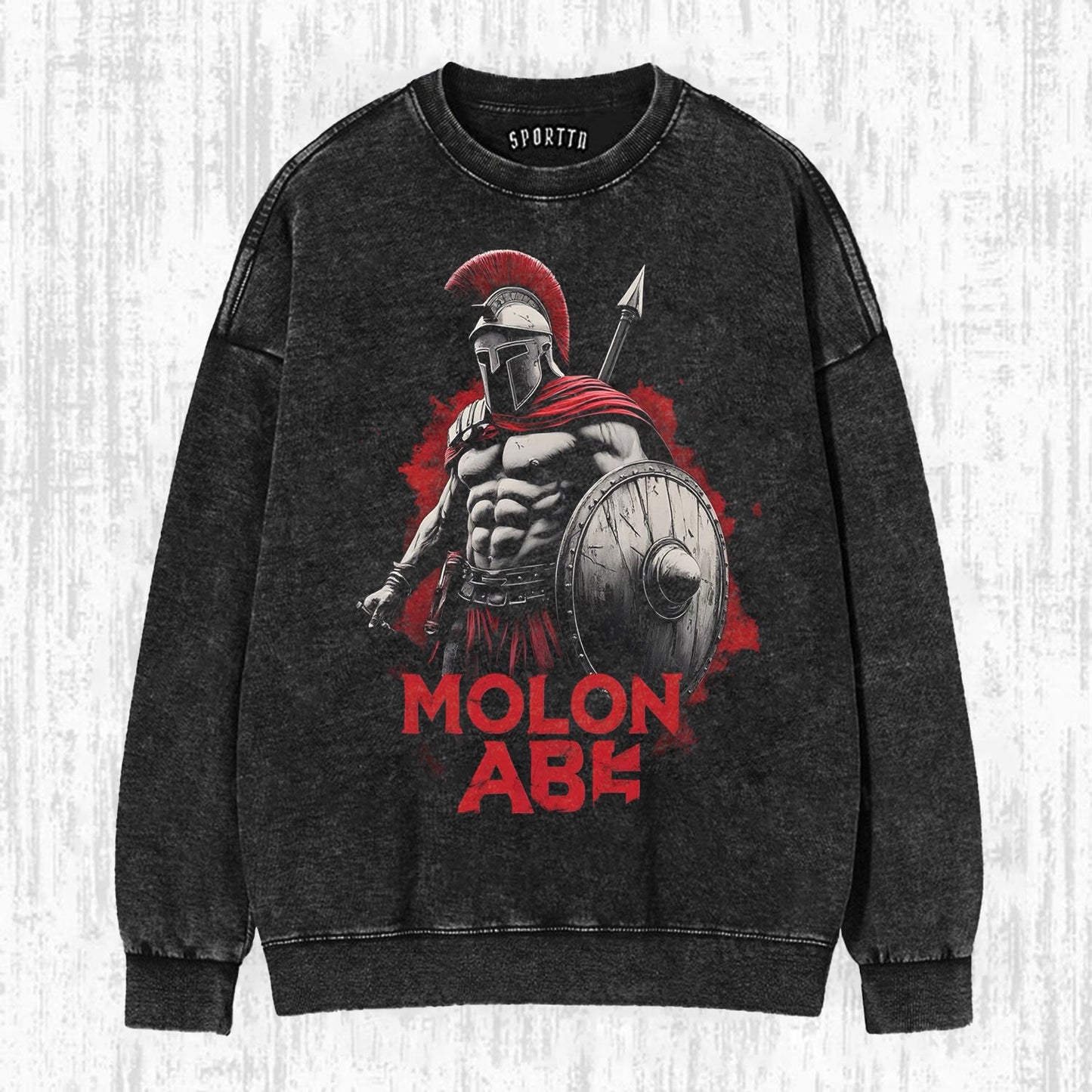 SPARTAN WARRIOR - THEMED RETRO TEE