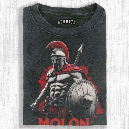 SPARTAN WARRIOR - THEMED RETRO TEE