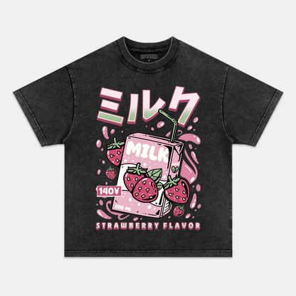 STRAWBERRY MILK T-SHIRT 