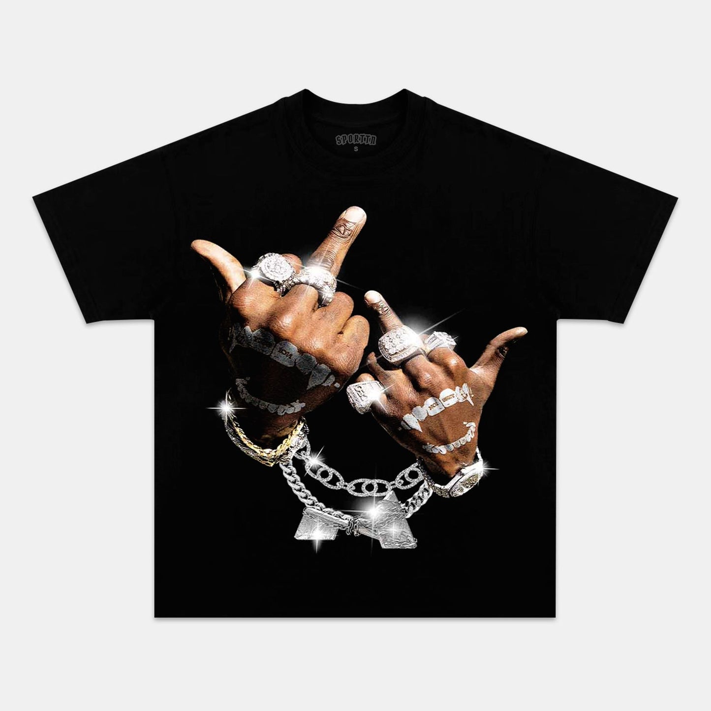 STREET &amp; MIDDLE FINGER TEE