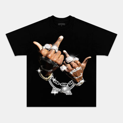 STREET &amp; MIDDLE FINGER TEE