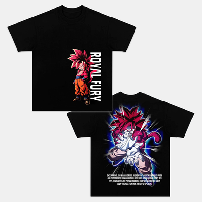 SUPER SAIYAN 4 VEGETA UNISEX ANIME INSPIRED VINTAGE OVERSIZED TEE丨DRAGON BALL-[DS]