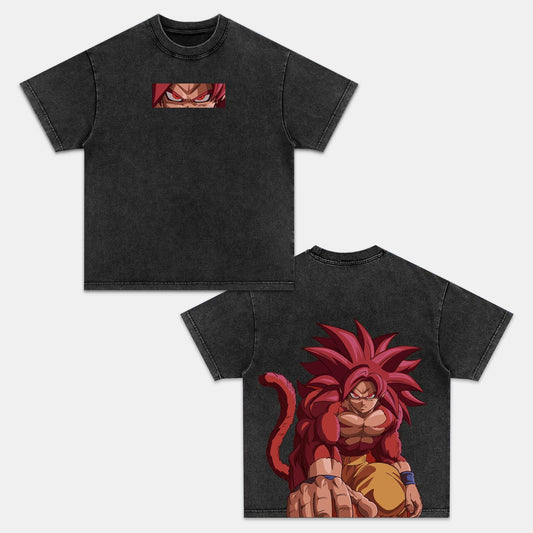 SUPER SAIYAN 4 VEGETA UNISEX ANIME INSPIRED VINTAGE OVERSIZED TEE丨DRAGON BALL-[DS]