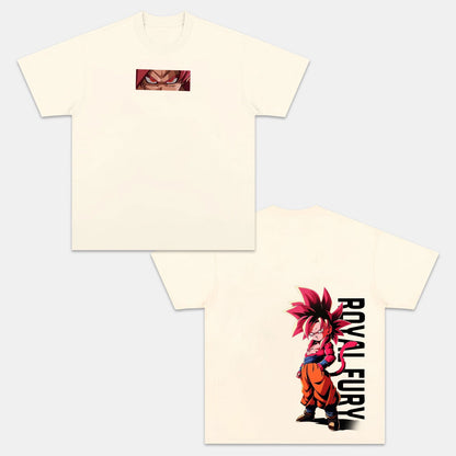 SUPER SAIYAN 4 VEGETA UNISEX ANIME INSPIRED VINTAGE OVERSIZED TEE丨DRAGON BALL-[DS]