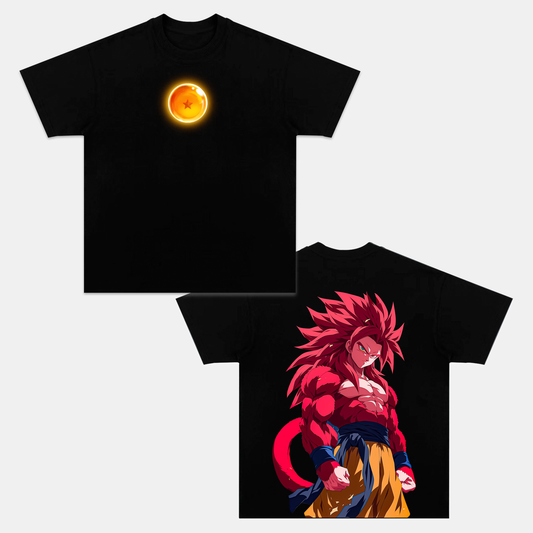 SUPER SAIYAN 4 VINTAGE OVERSIZED TEE丨DRAGON BALL GT-[DS]