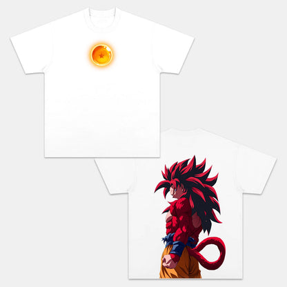 SUPER SAIYAN 4 VINTAGE OVERSIZED TEE丨DRAGON BALL GT-[DS]