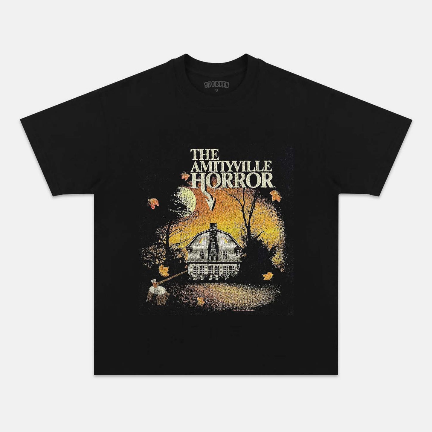 THE AMITYVILLE HORROR PROMO WASHED  T-SHIRT