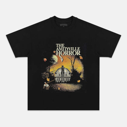 THE AMITYVILLE HORROR PROMO WASHED  T-SHIRT