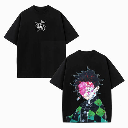 TANJIRO KAMADO OVERSIZED T-SHIRT丨DEMON SLAYER - [DS]