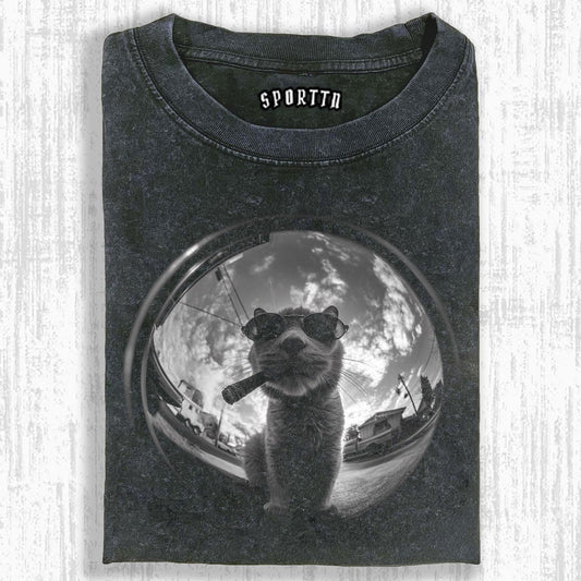 THE COOL CAT'S UNRULY MOMENT STYLISH V3 T-SHIRT