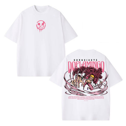 DONQUIXOTE DOFLAMINGO ANIME INSPIRED VINTAGE TEE丨ONE PIECE-[DS]