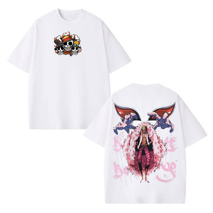 DONQUIXOTE DOFLAMINGO ANIME INSPIRED VINTAGE TEE丨ONE PIECE-[DS]