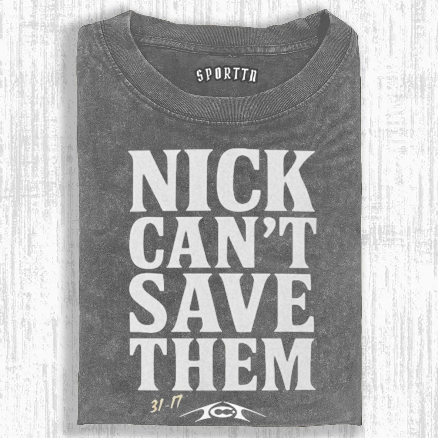TOMMY CASTELLANOS NICK CAN'T SAVE THEM T SHIRT