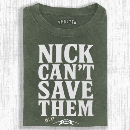 TOMMY CASTELLANOS NICK CAN'T SAVE THEM T SHIRT