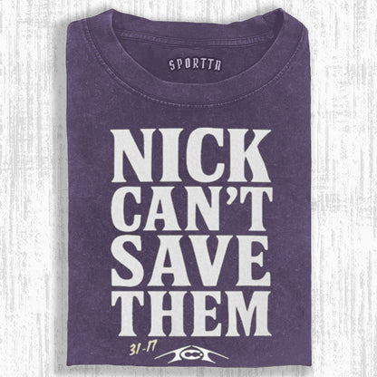 TOMMY CASTELLANOS NICK CAN'T SAVE THEM T SHIRT