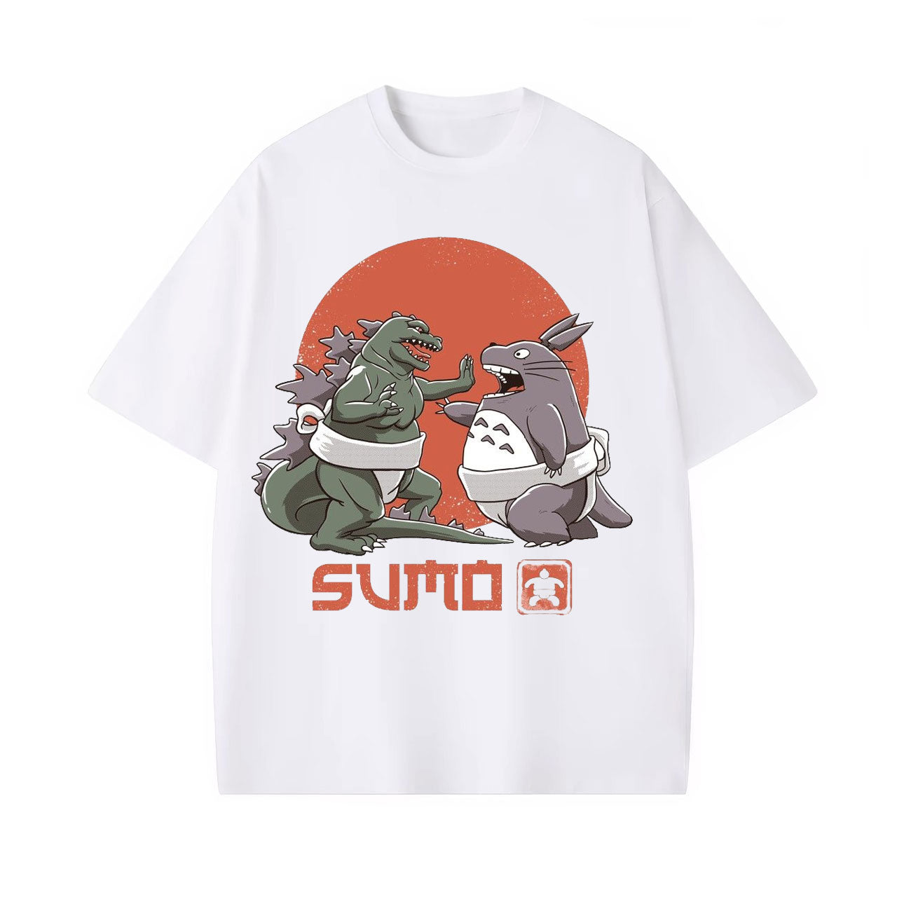 TOTORO GHIBLI UNISEX ANIME INSPIRED VINTAGE TEE -[FRONT]