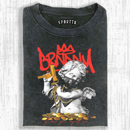 TRENDY BRNKRM ANGEL - PRINTED T-SHIRT