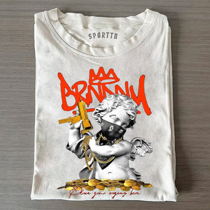 TRENDY BRNKRM ANGEL - PRINTED T-SHIRT