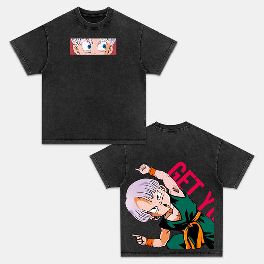 TRUNKS WACKY UNISEX ANIME INSPIRED VINTAGE T-SHIRT丨DRAGON BALL-[DS]