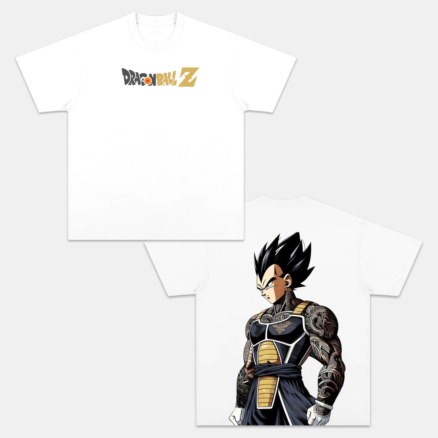 UNISEX ANIME INSPIRED VINTAGE TEE丨DRAGON BALL-[DS]