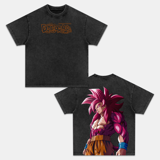 UNISEX ANIME INSPIRED VINTAGE TEE丨DRAGON BALL-[DS]