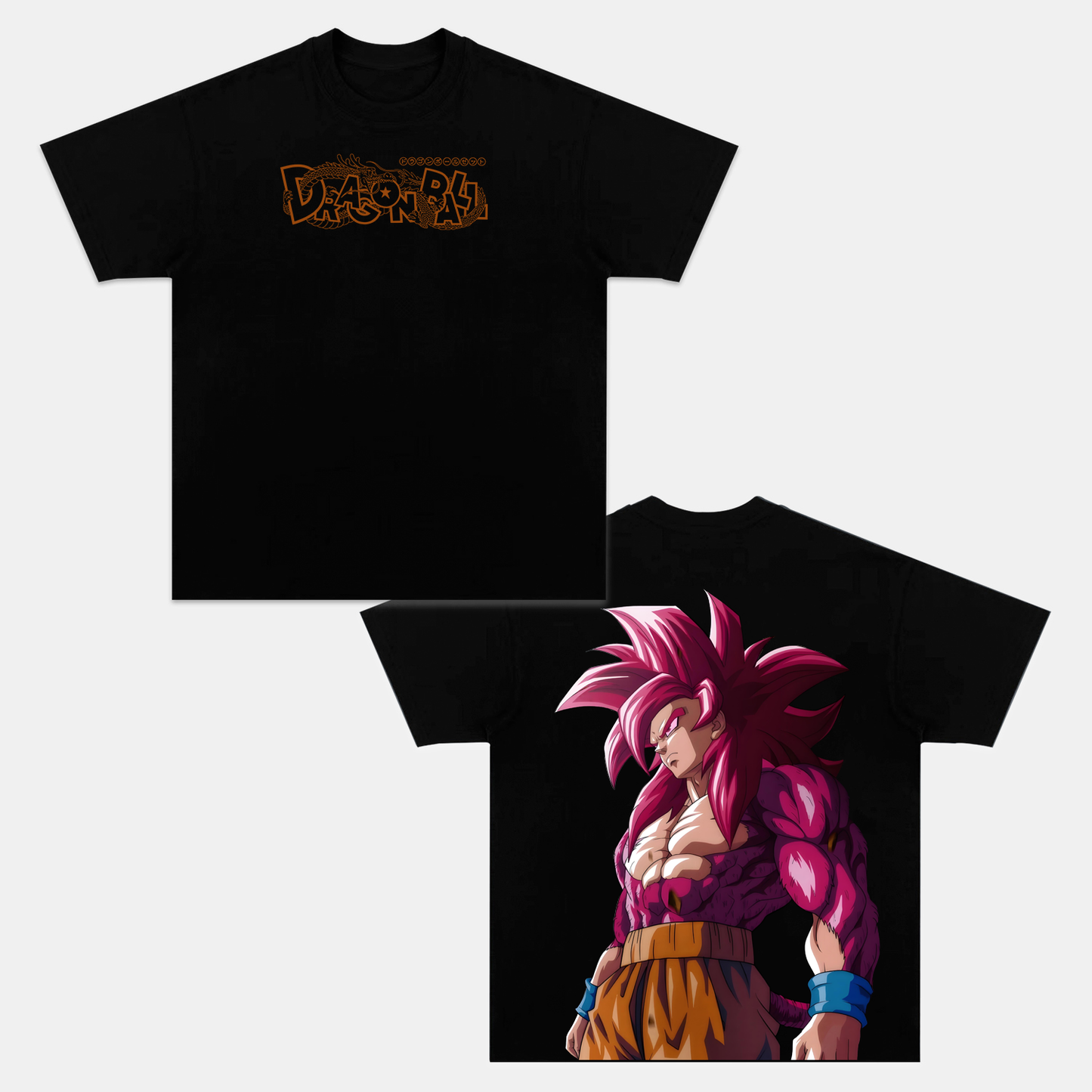 UNISEX ANIME INSPIRED VINTAGE TEE丨DRAGON BALL-[DS]
