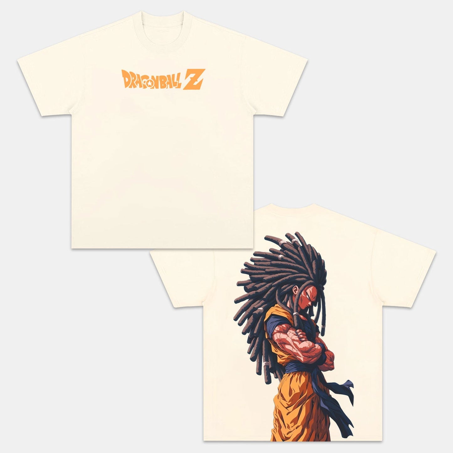 UNISEX ANIME INSPIRED VINTAGE TEE丨DRAGON BALL-[DS]