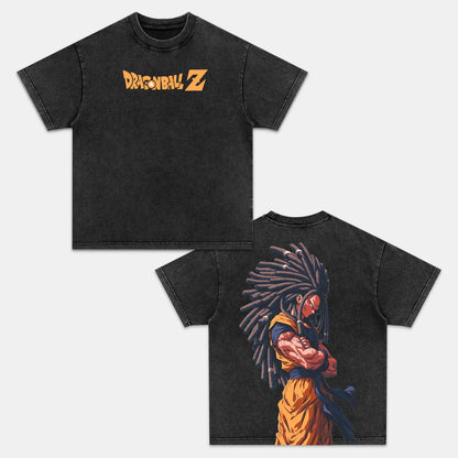 UNISEX ANIME INSPIRED VINTAGE TEE丨DRAGON BALL-[DS]