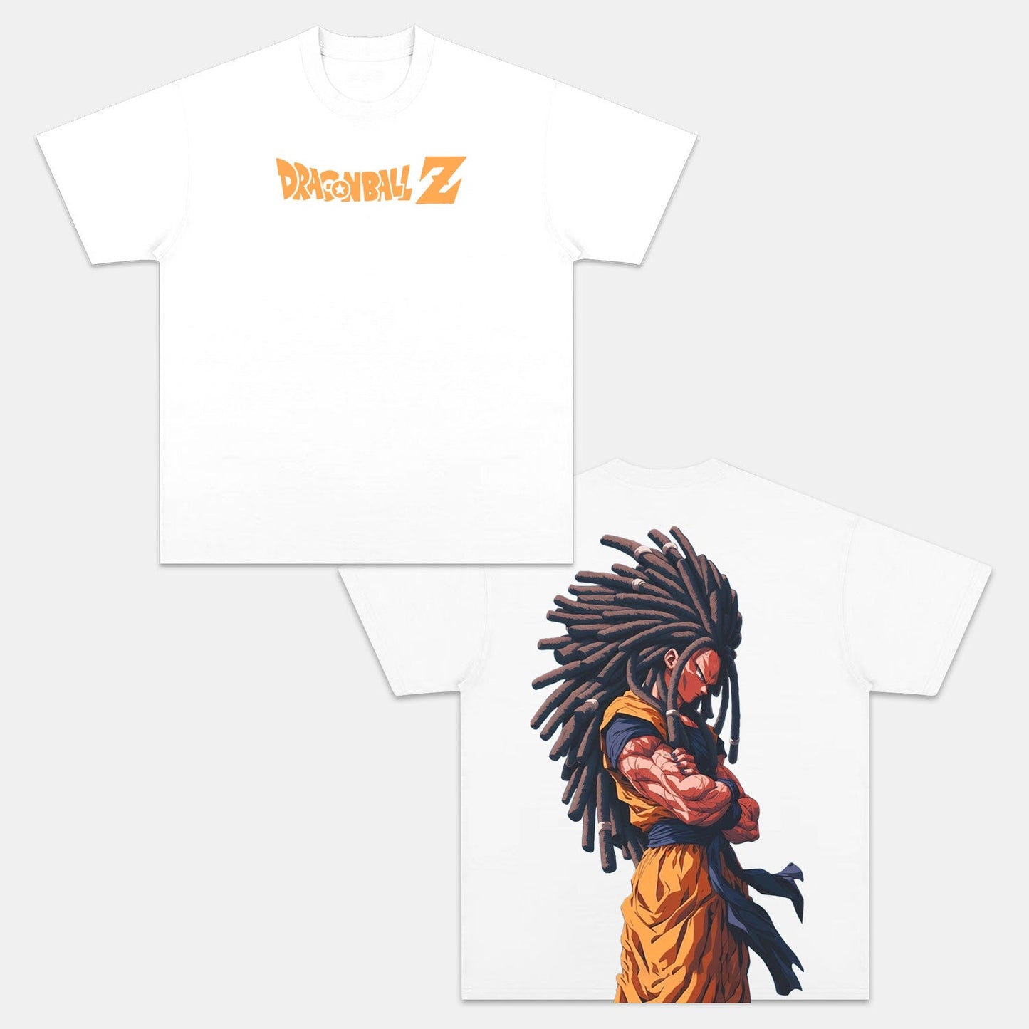 UNISEX ANIME INSPIRED VINTAGE TEE丨DRAGON BALL-[DS]