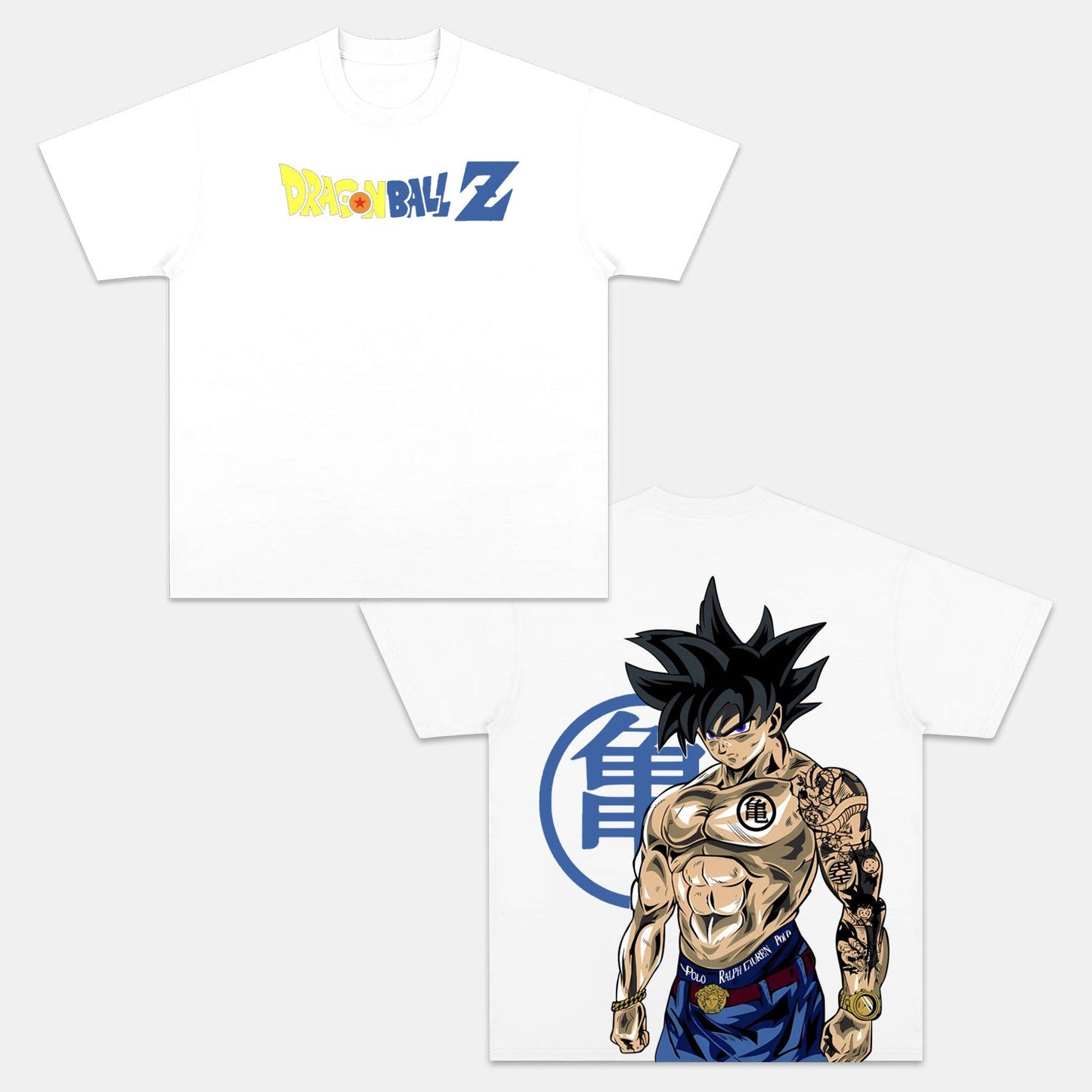 UNISEX ANIME INSPIRED VINTAGE TEE丨DRAGON BALL-[DS]