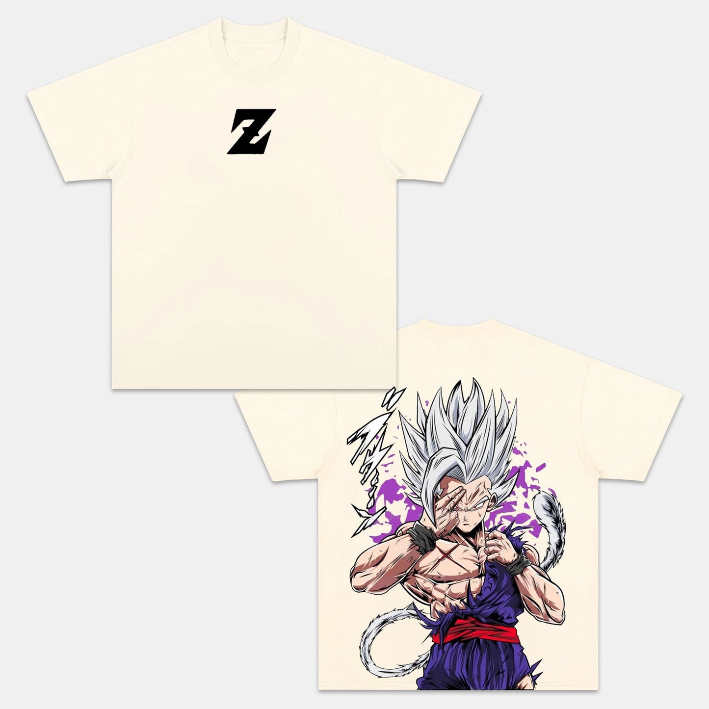 UNISEX ANIME INSPIRED VINTAGE TEE丨DRAGON BALL-[DS]