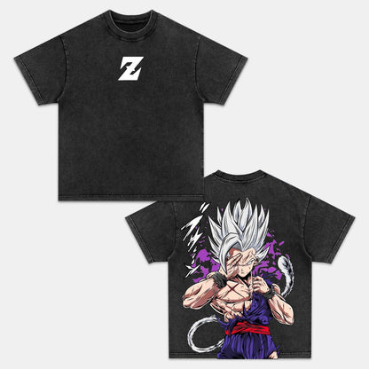 UNISEX ANIME INSPIRED VINTAGE TEE丨DRAGON BALL-[DS]