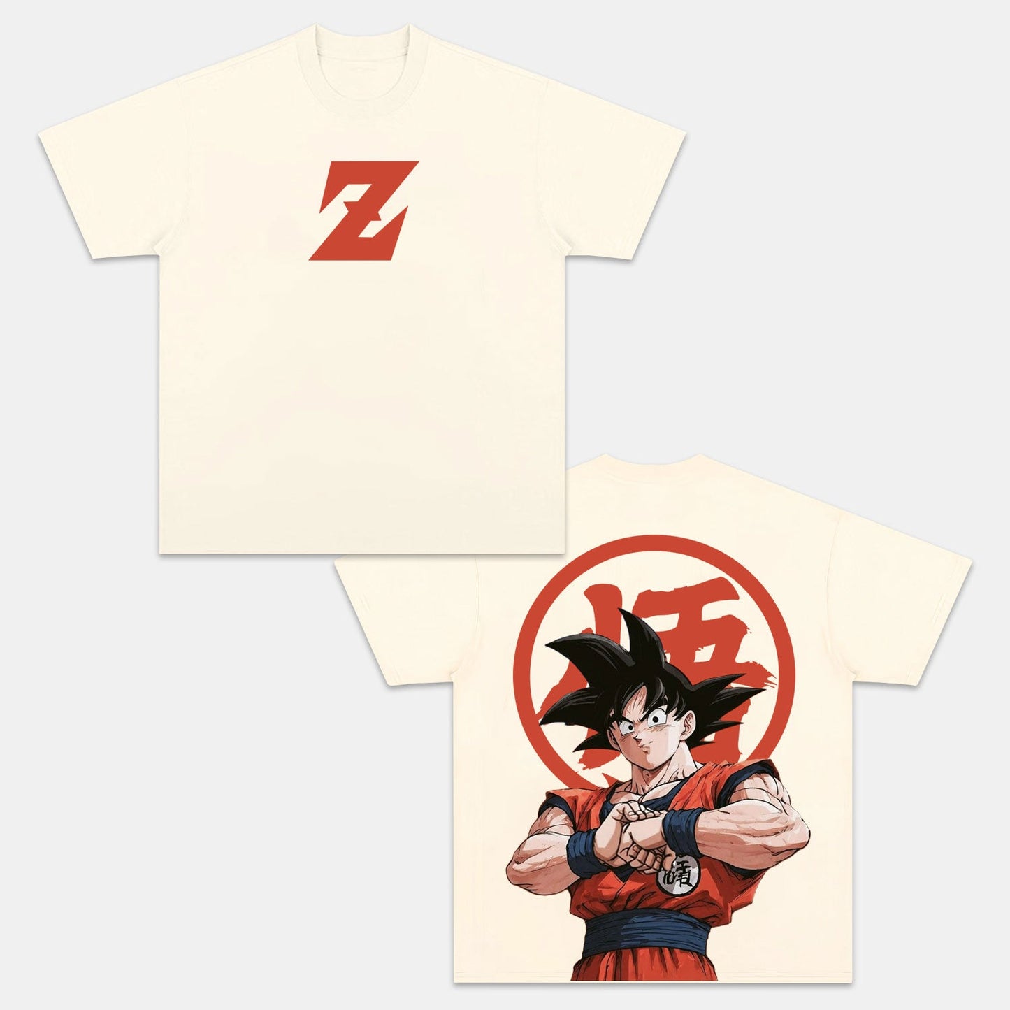 UNISEX ANIME INSPIRED VINTAGE TEE丨DRAGON BALL-[DS]