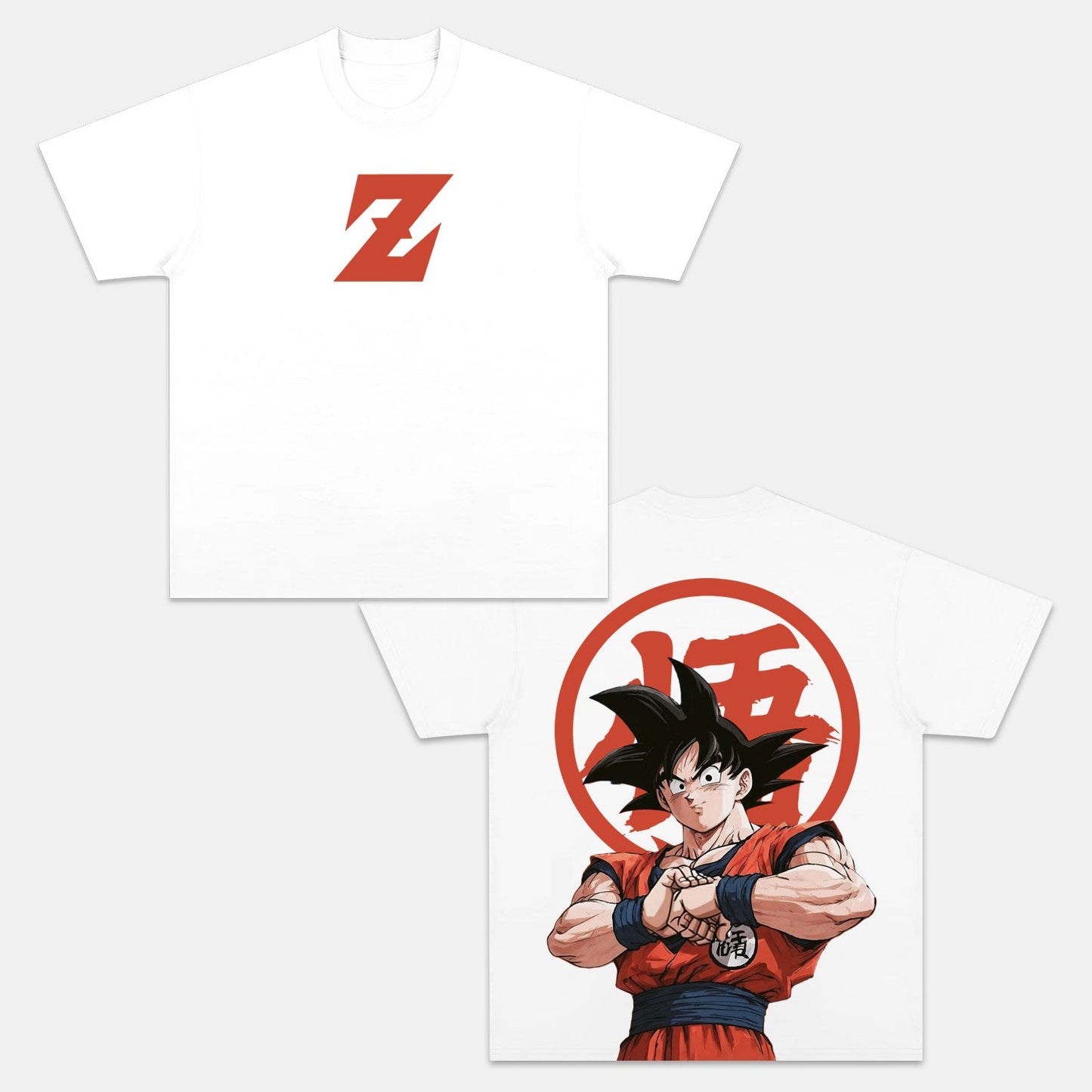 UNISEX ANIME INSPIRED VINTAGE TEE丨DRAGON BALL-[DS]