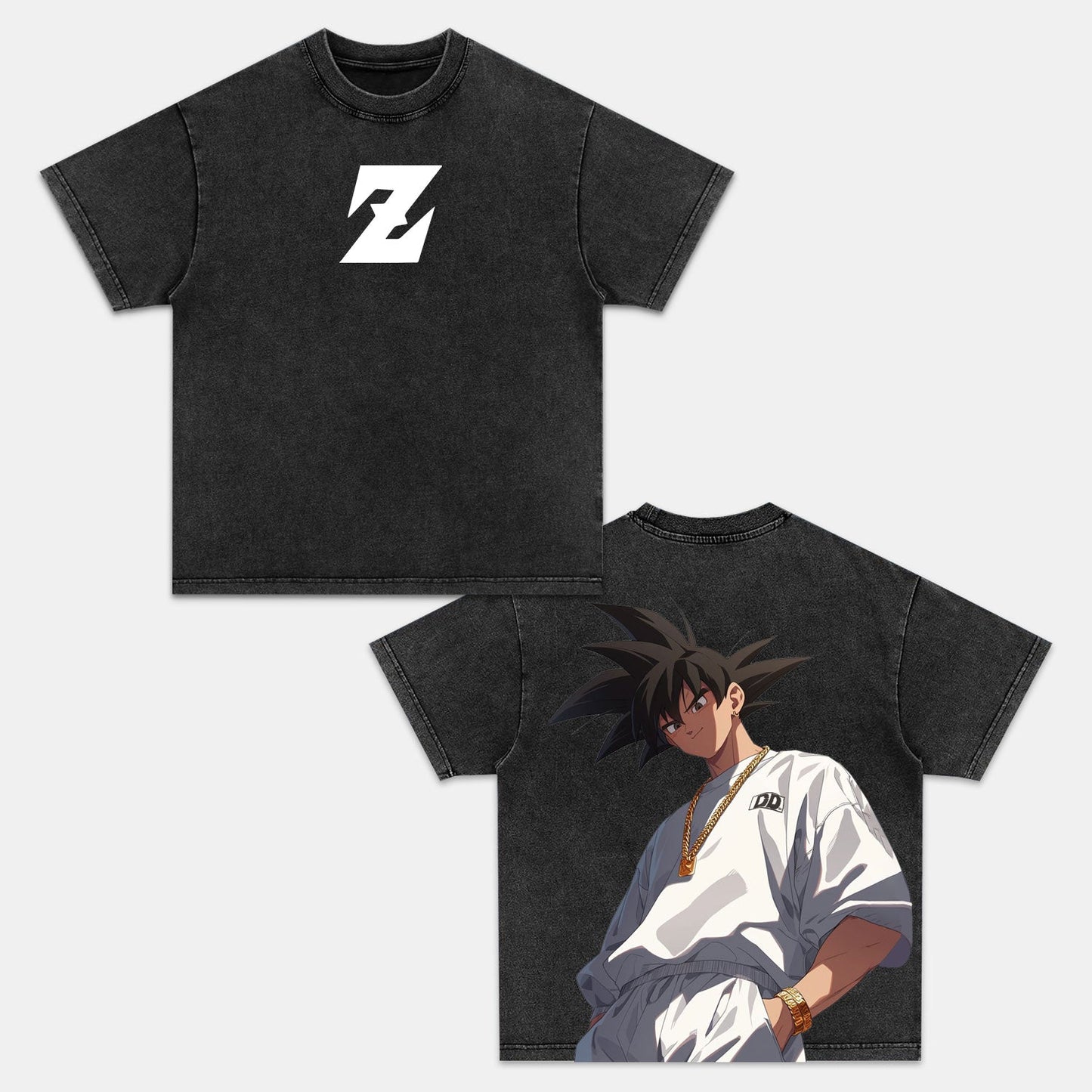 UNISEX ANIME INSPIRED VINTAGE TEE丨DRAGON BALL-[DS]