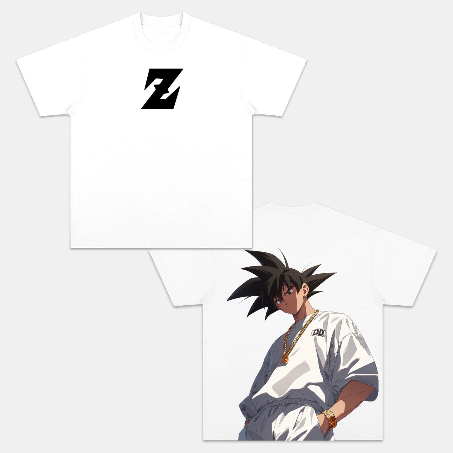 UNISEX ANIME INSPIRED VINTAGE TEE丨DRAGON BALL-[DS]
